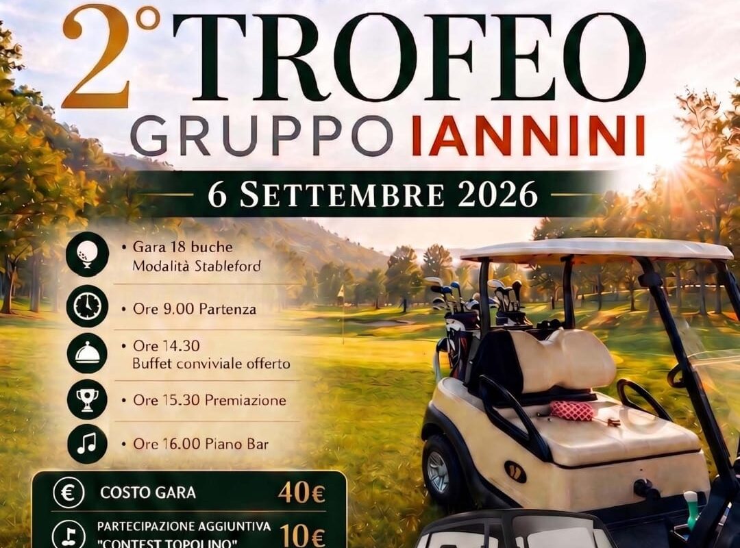 Golf, sport e convivialità: al San Donato Golf torna il Trofeo Gruppo Iannini